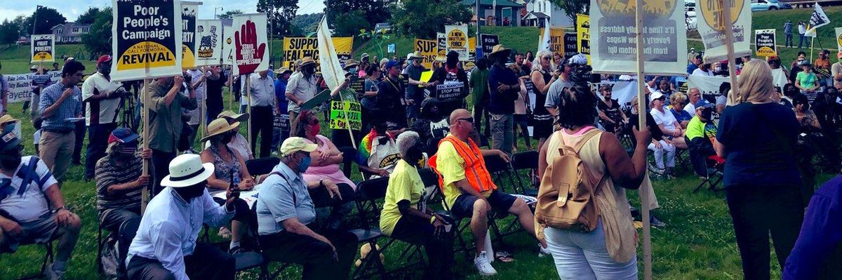 Poor People's Campaign rally in West Virginia