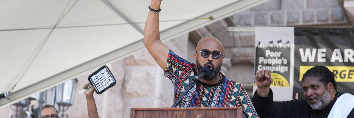 Poor People's Campaign We Are the Moral Resurrection March and Rally in Austin, Texas