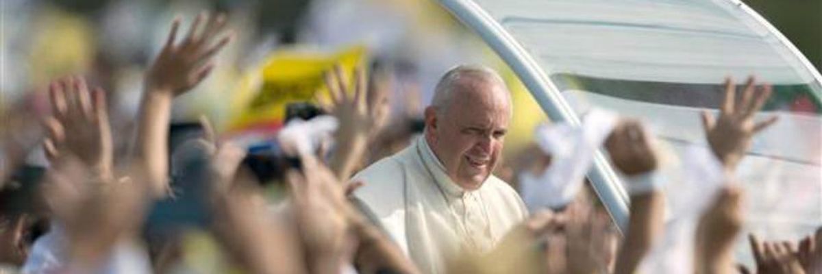 Pope Calls on World Youth to Rise Up Against Global Capitalism