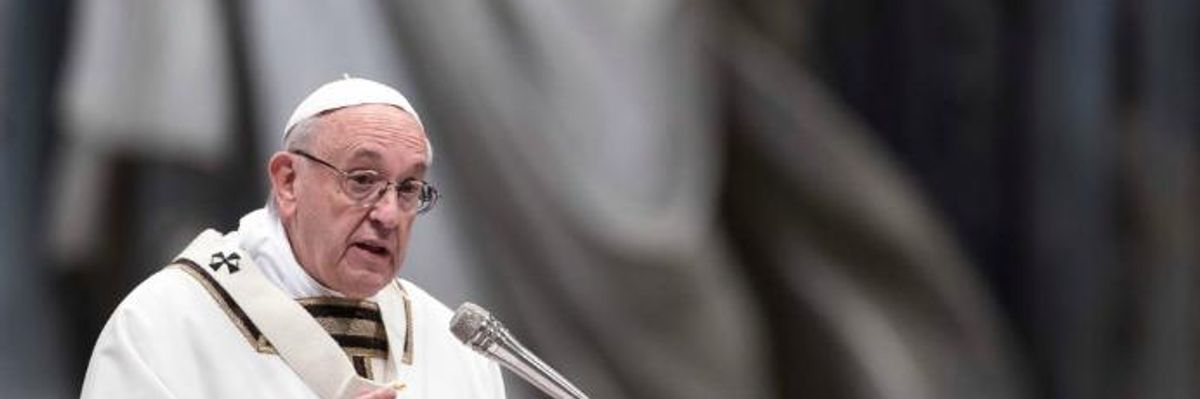 Face-to-Face With Oil Execs, Pope Francis Says Continued Use of Fossil Fuels Will 'Destroy Civilization'