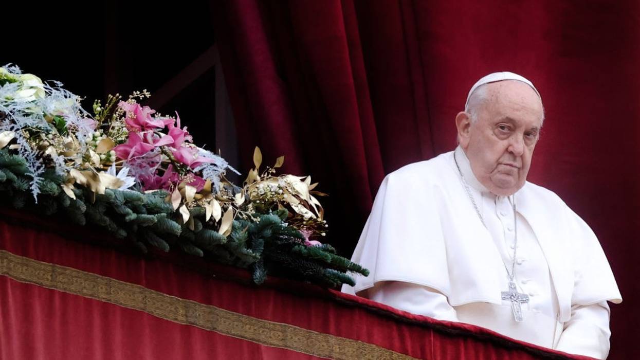 Pope Francis Delivers His Christmas Urbi Et Orbi Blessing