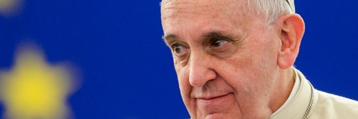 If Humanity Doesn't Turn Back from Climate Abyss, Says Pope, 'We Will Go Down'