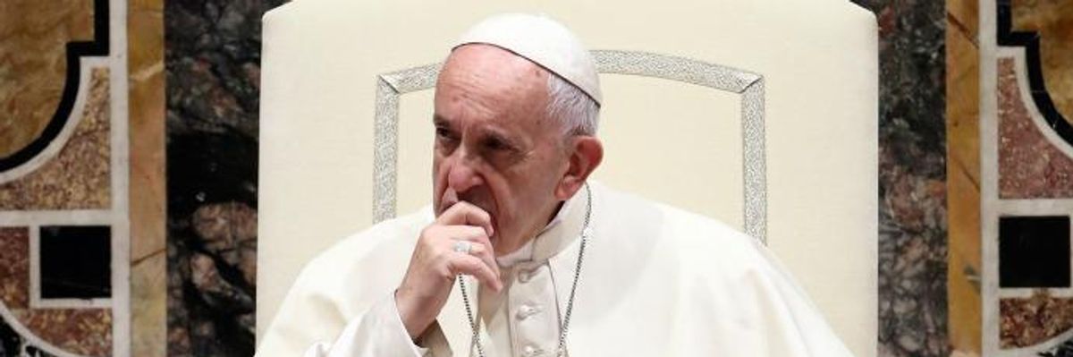 World 'At the Very Edge' of Nuclear War, Warns Pope
