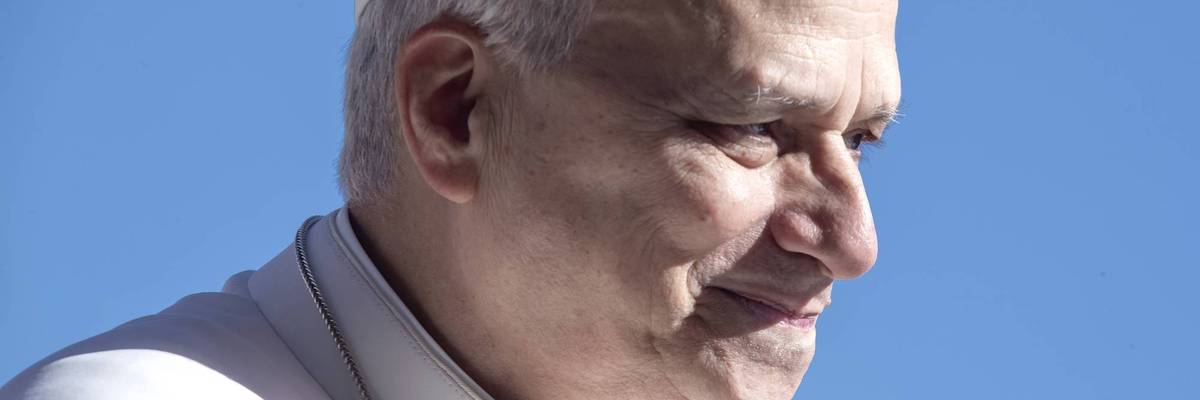 Pope Leo XIV leads his weekly general audience in St. Peter'