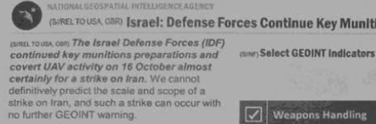 portion of US Intel docs