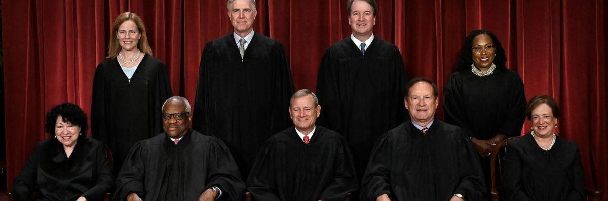 Portrait of the U.S. Supreme Court justices