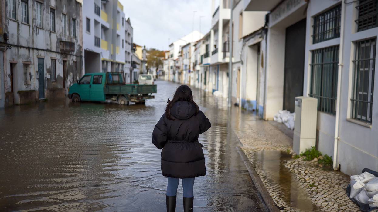 PORTUGAL-WEATHER-CLIMATE-FLOOD-EMERGENCY