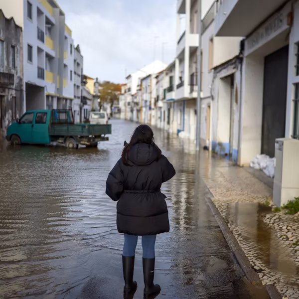 PORTUGAL-WEATHER-CLIMATE-FLOOD-EMERGENCY
