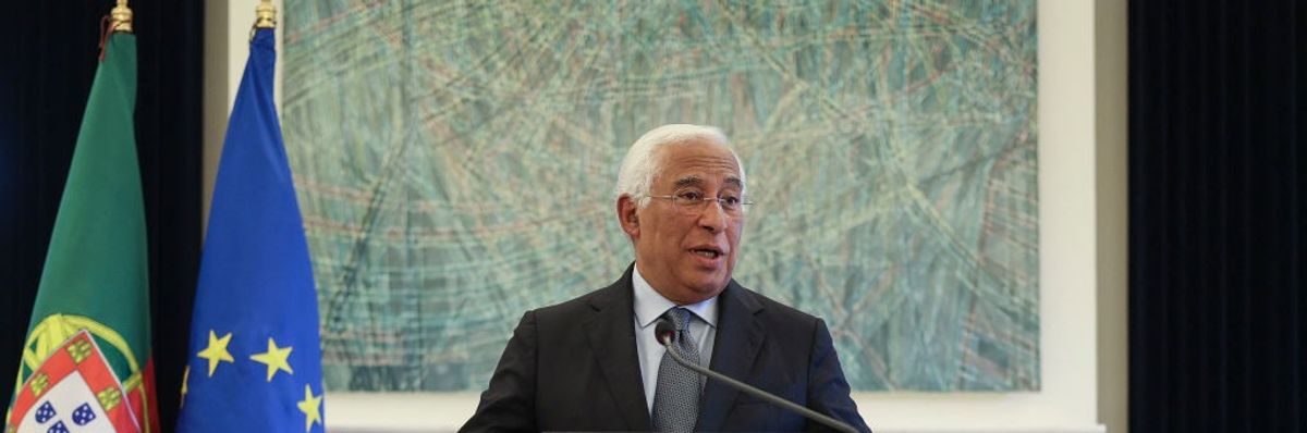 Portuguese Prime Minister Antonio Costa