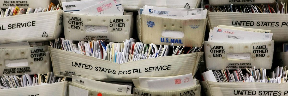 Postal Service packages