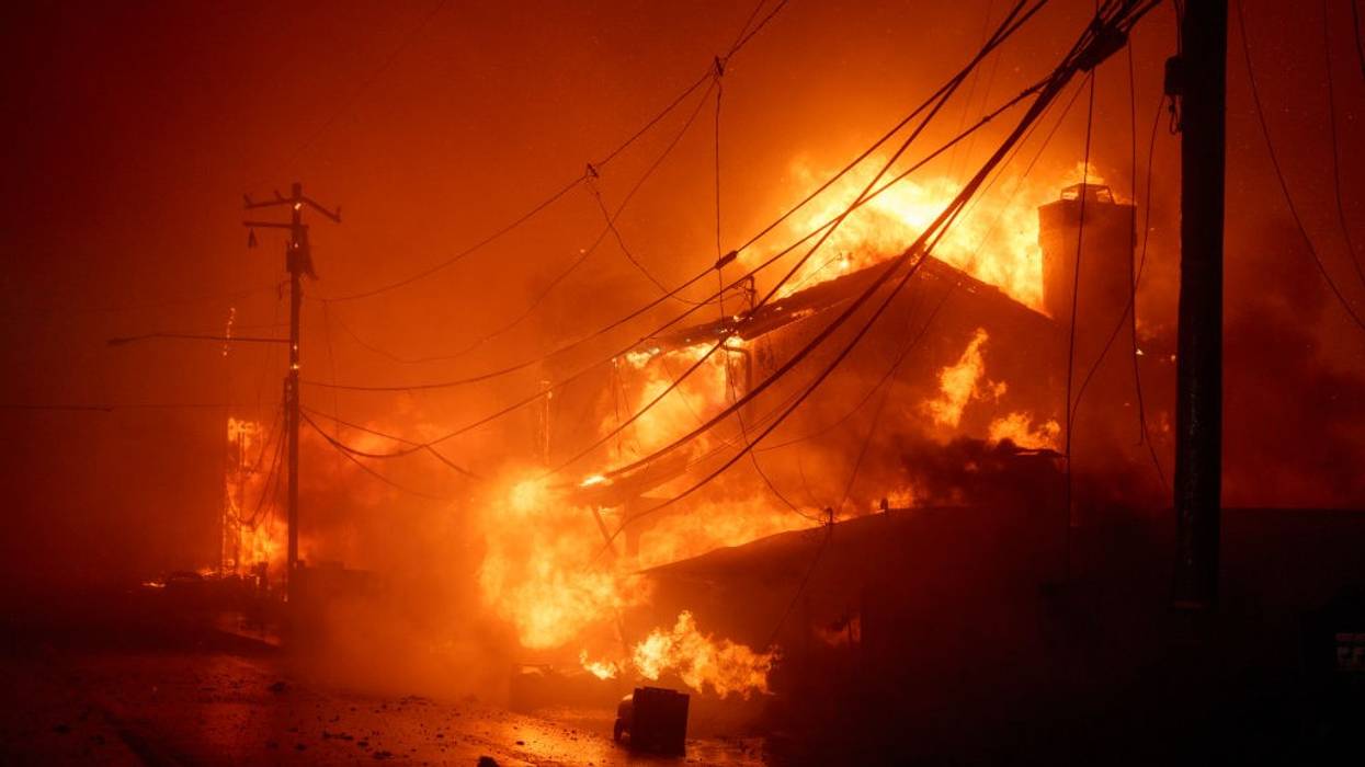 Powerful Winds Fuel Multiple Fires Across Los Angeles Area