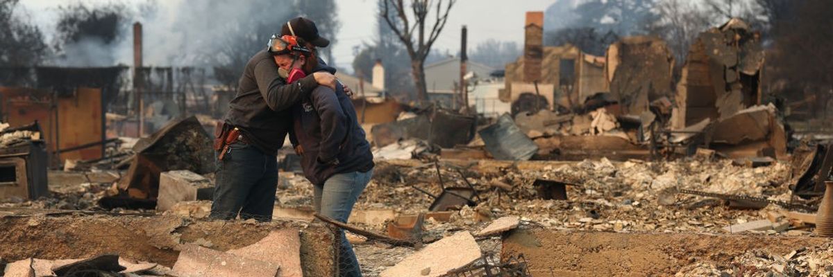 Powerful Winds Fuel Multiple Fires Across Los Angeles Area