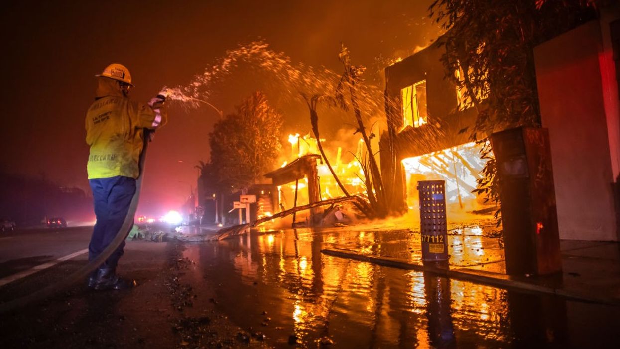 Powerful Winds Fuel Multiple Fires Across Los Angeles Area