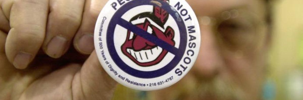 With Cleveland Indians to Drop Racist Logo, Eyes on Washington 'Redskins'