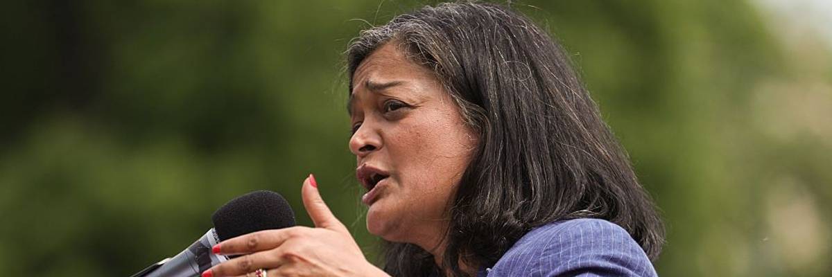 Pramila Jayapal speaks