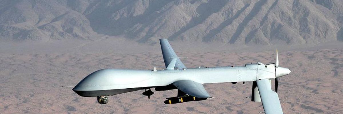 Armed US Drones Flying Over Iraq