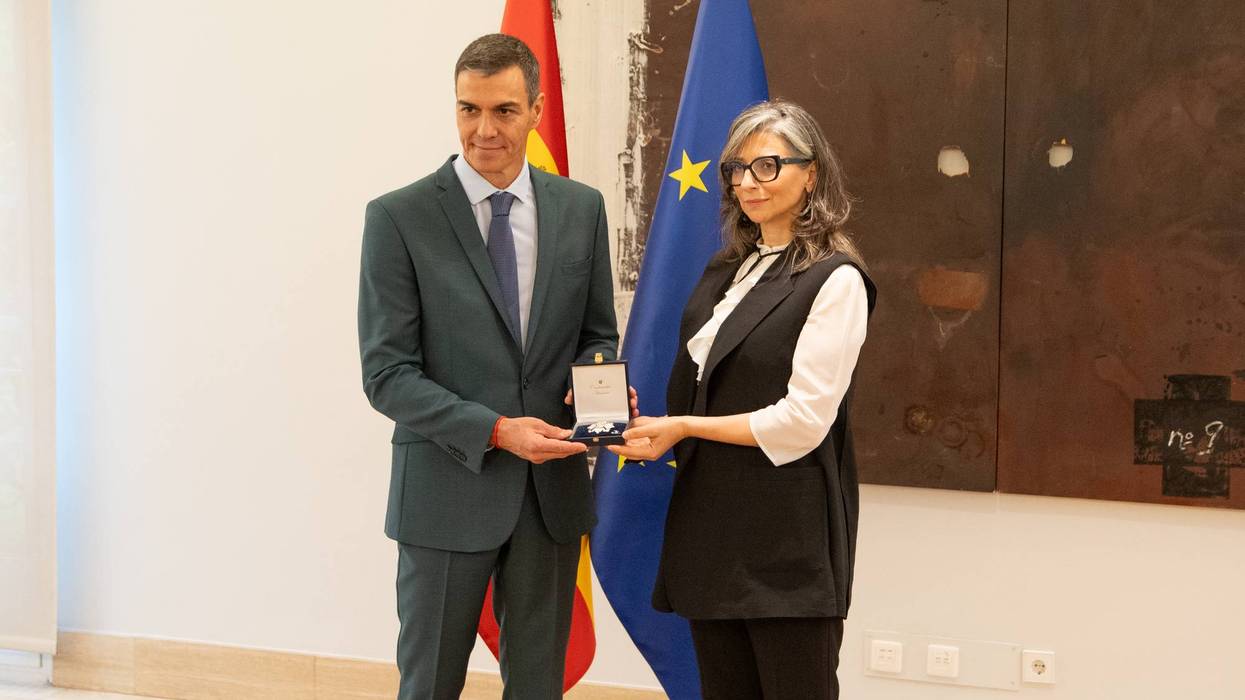 Presentation Of The Order Of Civil Merit To The United Nations Special Rapporteur For The Occupied Palestinian Territories, Francesca Albanese.
