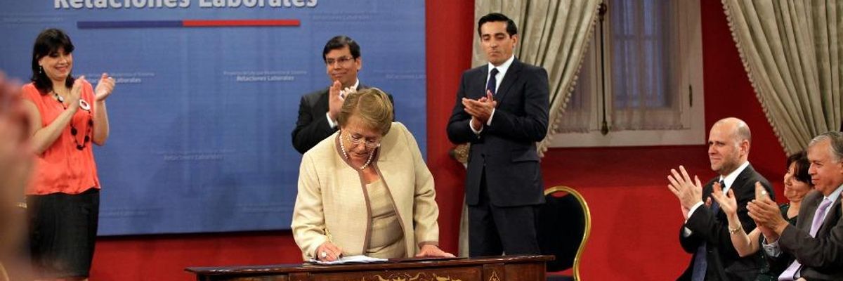 Proposed Labor Laws in Chile Lauded as 'Enormous Step Toward Social Equality'