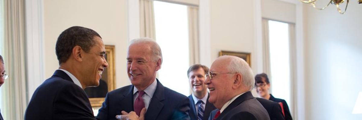 Mikhail Gorbachev Appeals for Sanity, Dialogue