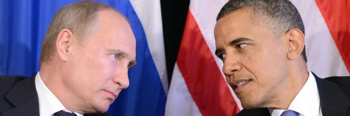 Despite Warnings of Future War, Obama to Impose New Russian Sanctions