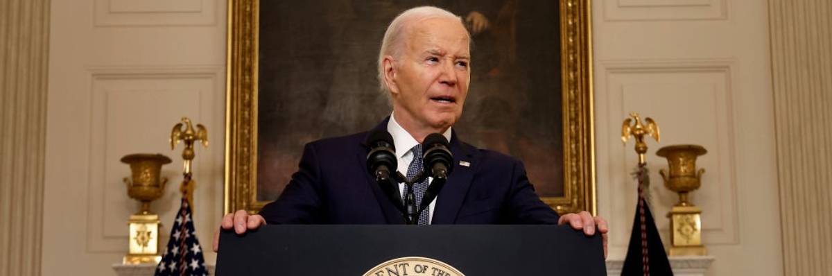 President Biden Delivers Remarks On The Middle East From The White House