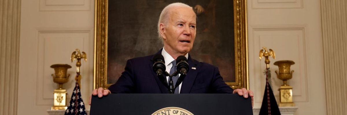 President Biden Delivers Remarks On The Middle East From The White House