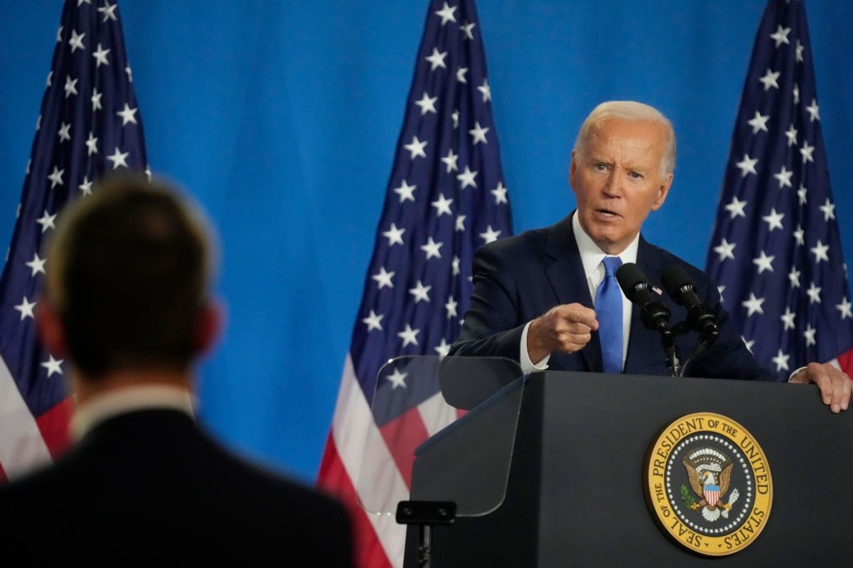 President Biden Holds NATO Summit News Conference As Questions Surround His Candidacy