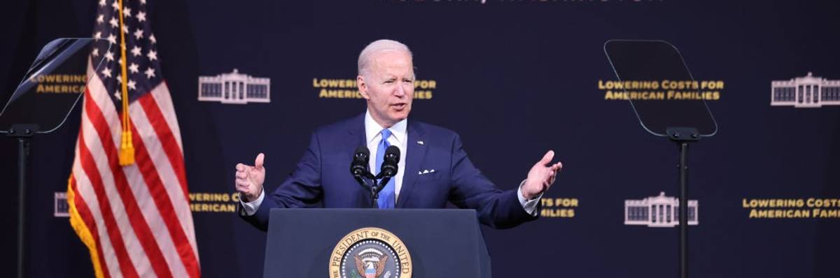 President Biden Speaks about drug prices at Green River College Outside Of Seattle