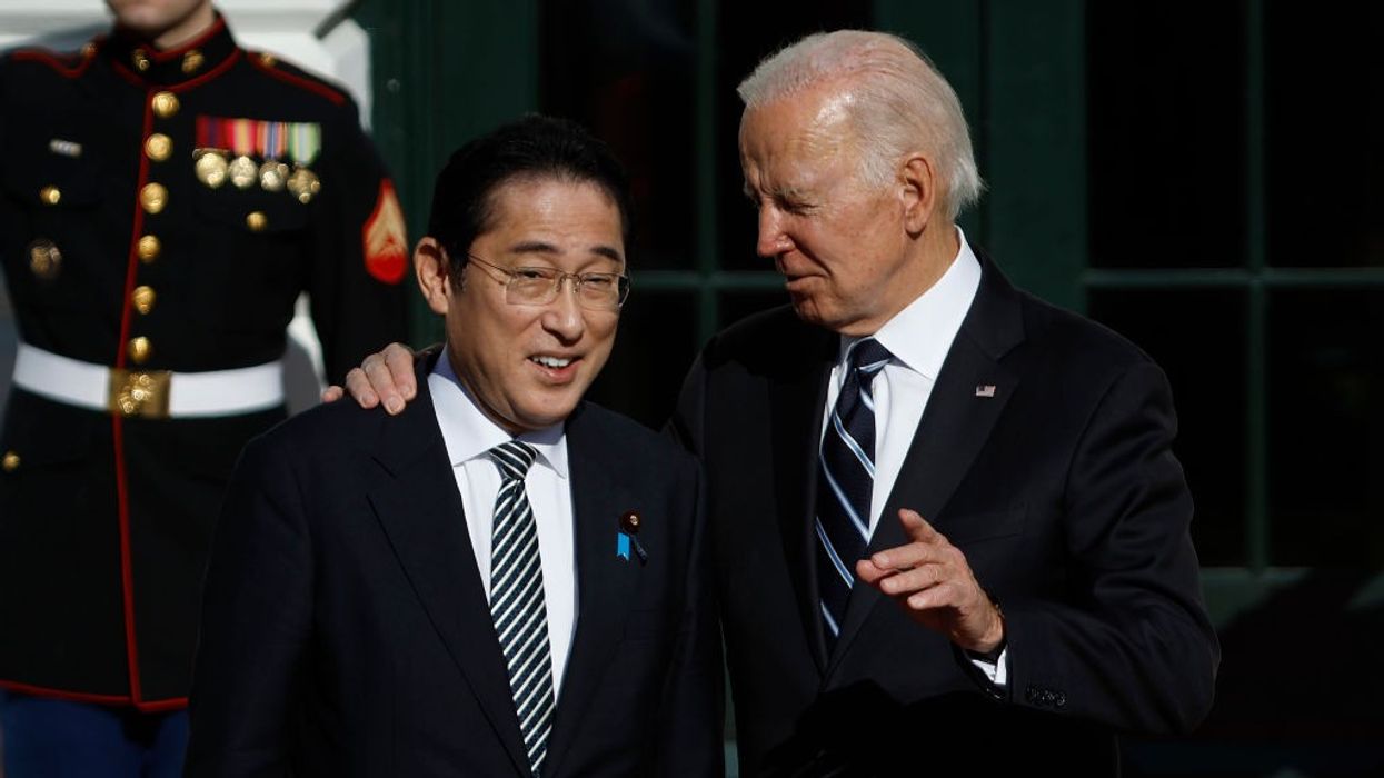 President Biden Welcomes Japanese Prime Minister Kishida Fumio To The White House