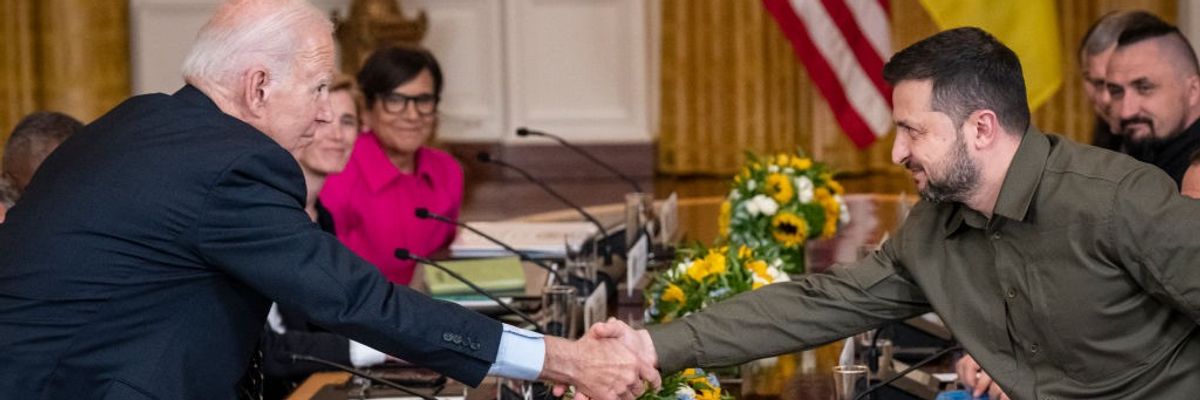 President Biden Welcomes Ukrainian President Zelensky To The White House