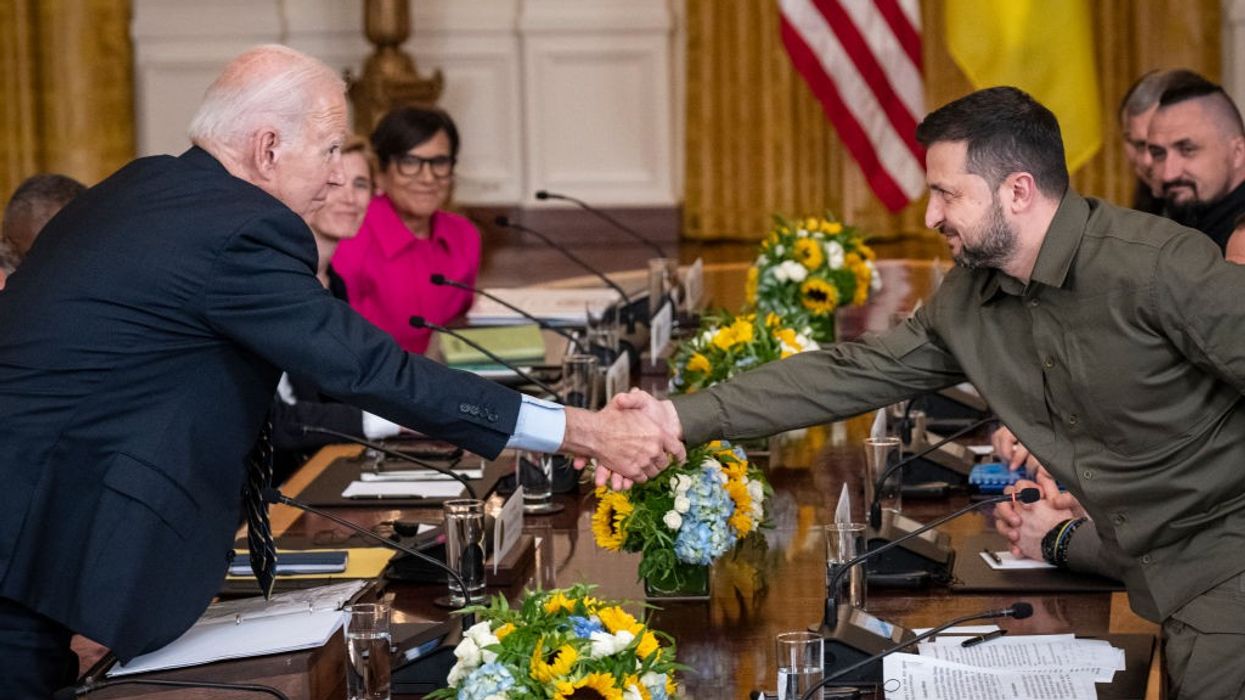 President Biden Welcomes Ukrainian President Zelensky To The White House