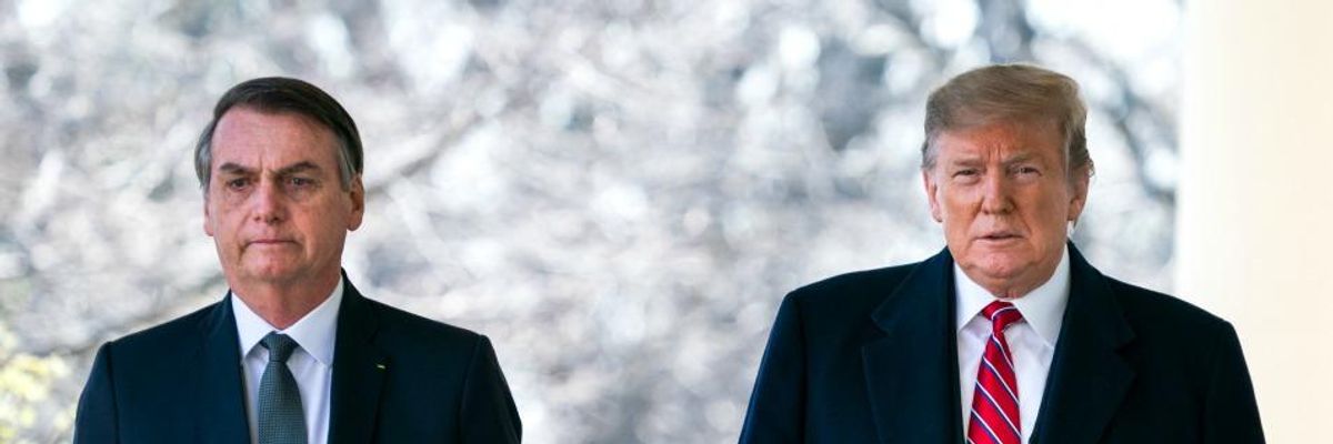 Bolsonaro's Misogynistic Attack on Brigitte Macron Offers Glimpse Into Psyche of 'Idiotic Baby Men'