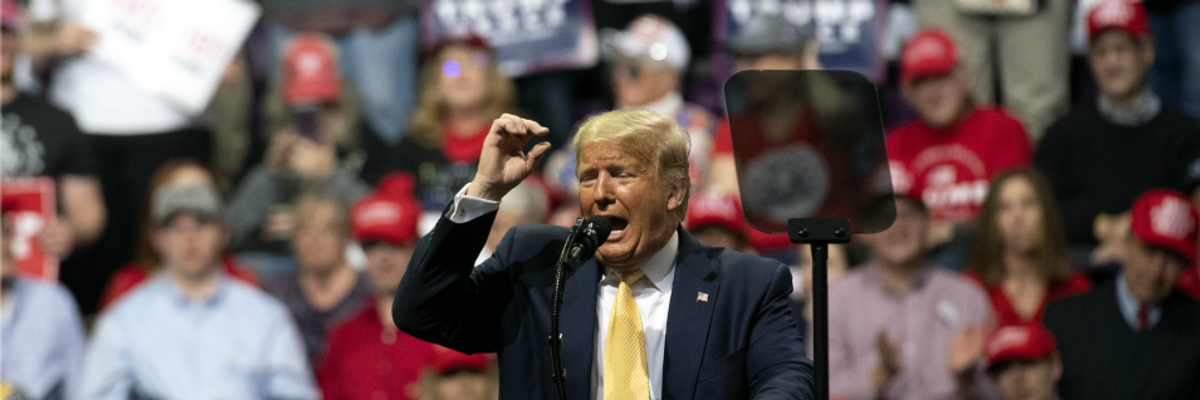 "We're Staring Into the Abyss": Unhinged Trump Rally in Colorado Highlights Stakes of 2020 Election, Observers Say