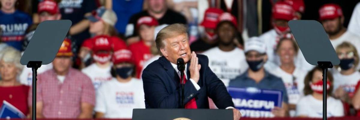 'Do Not Do What the President Directs,' Warns North Carolina AG as Trump--Once Again--Urges Residents to Commit Felony by Voting Twice