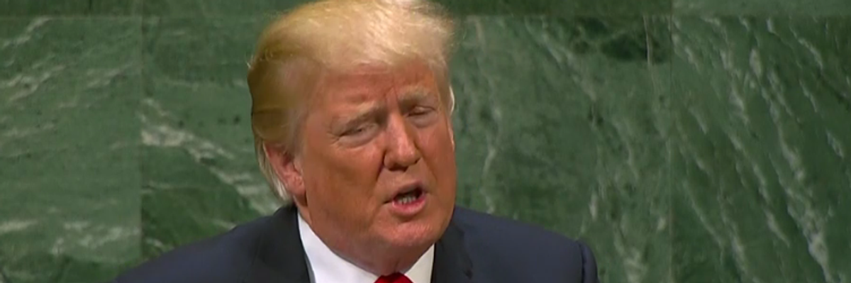 World Audibly Laughs After Trump Claims His Administration Among Most Accomplished in US History During UN Address