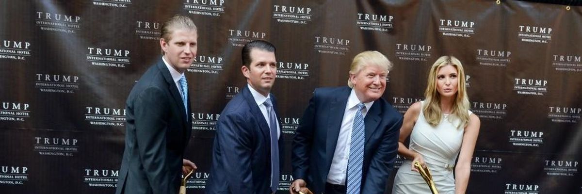 Lawsuit Charges Trump Organization a 'Racketeering Enterprise That Defrauded Thousands of People for Years'