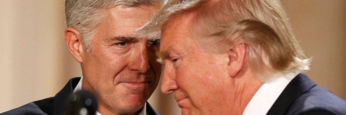 Don't Focus on Gorsuch, Focus on Trump