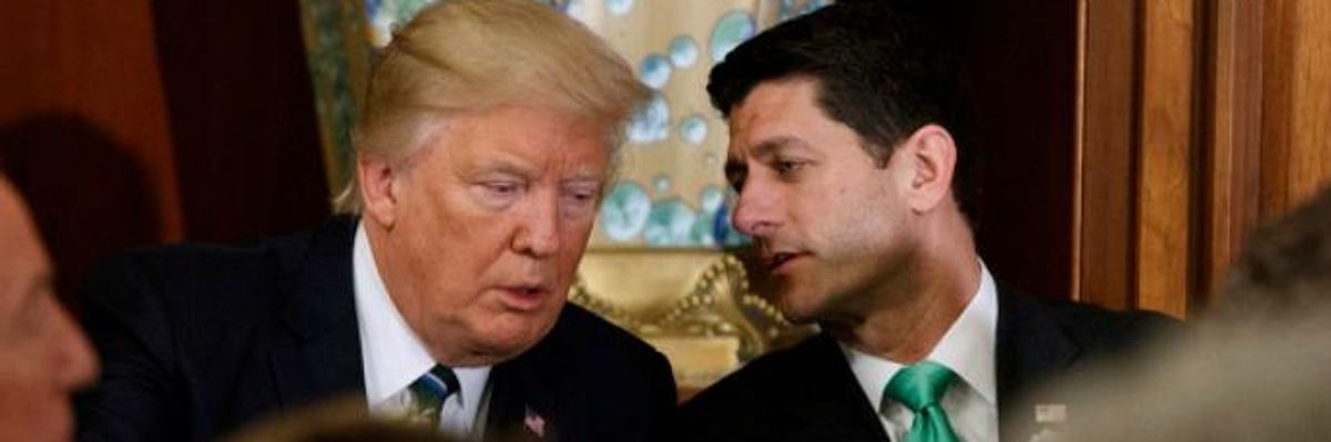 Backing Ryan's New "Crueler" Health Plan, Trump Threatens Reluctant Lawmakers