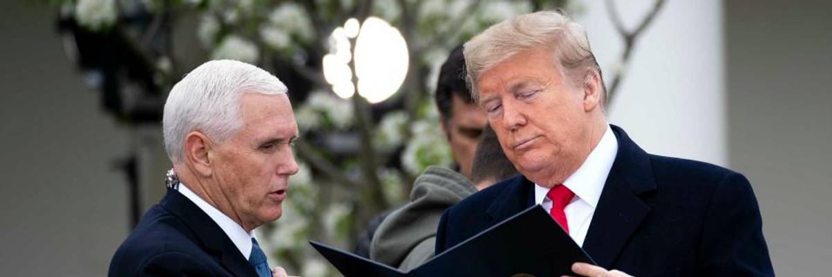 New Senate Stimulus Bill Would Ban Companies Owned by Trump or His Children From Receiving Any Bailout Money