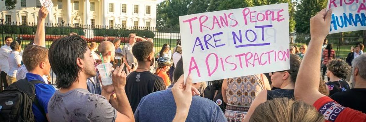 LGBTQ Rights Groups Denounce Trump's 'Reckless' New Proposal Banning Transgender Service Members