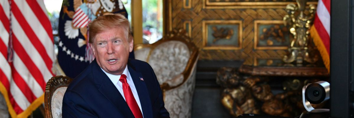 In Christmas Night Twitter Eruption, Trump Questions Why House Is 'Allowed to Impeach the President'