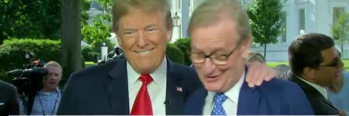 WATCH: Trump Once More Goes Batty on Live TV With His Friends at Fox and Friends
