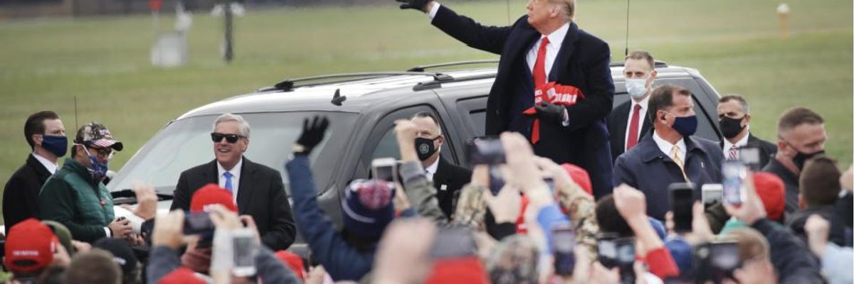 'Trump Is KILLING Americans': As US Cases Top 9 Million, Stanford Study Ties President's Rallies to Covid-19 Spread