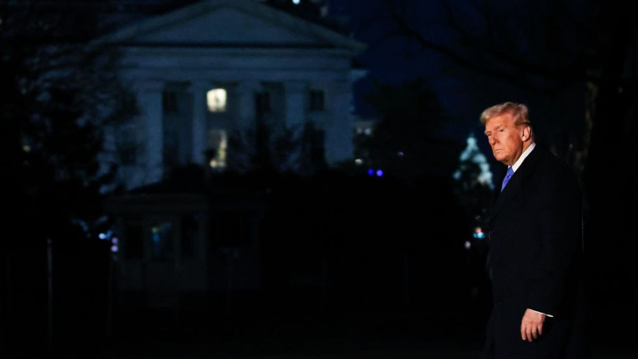 President Donald Trump at the White House