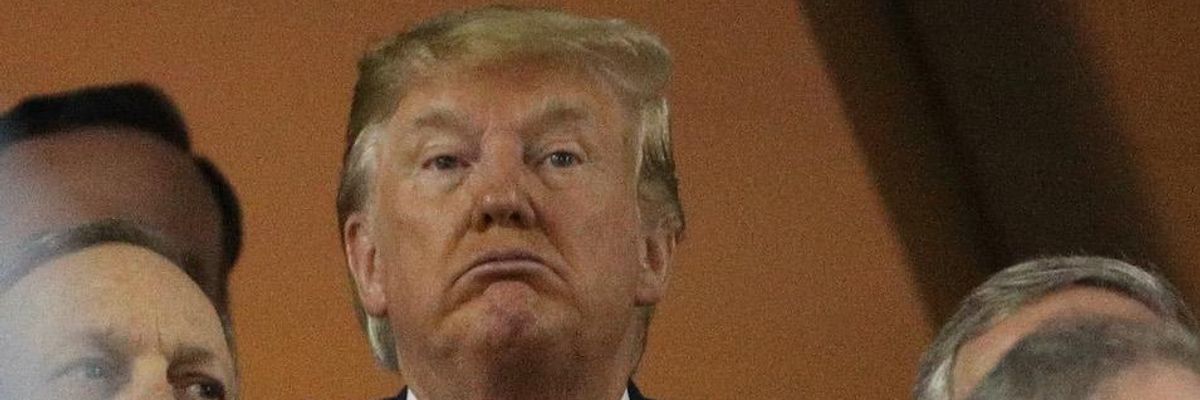 Is Trump Attending LSU-Alabama Game Because He's "Desperately Searching for a Sporting Event Where His Ass Won't Get Booed"?