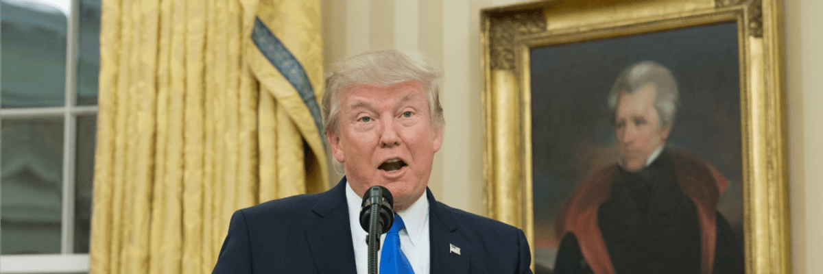 'He's Making Fun of Genocide': Trump Appears to Joke About Trail of Tears in Tweet Mocking Elizabeth Warren