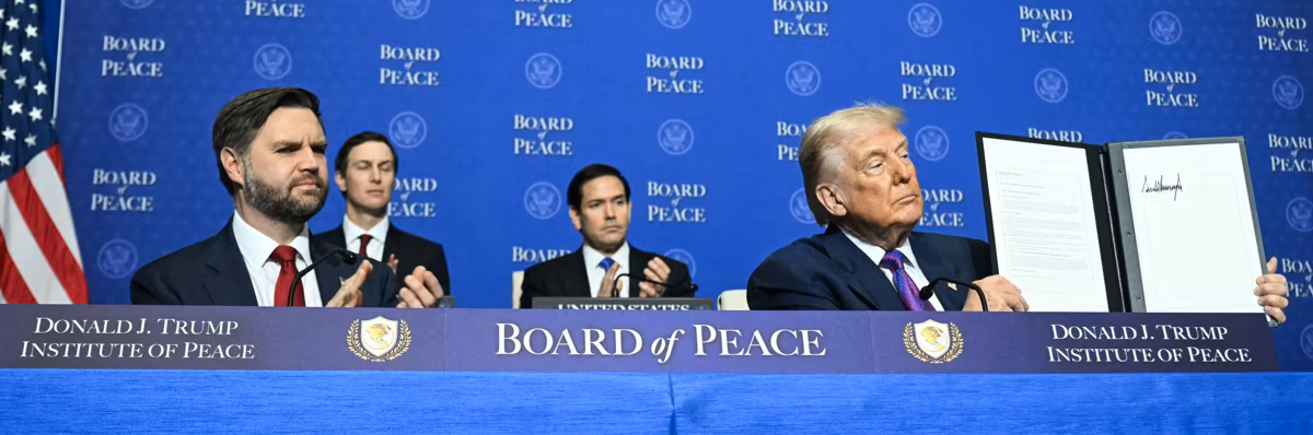 President Donald Trump Board of Peace