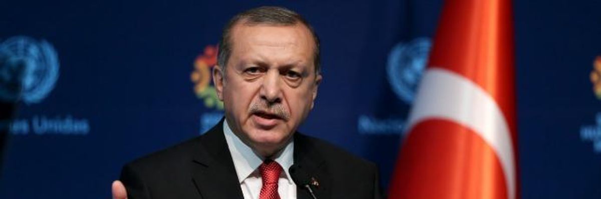 'Astounding': Trump Salutes Fellow Authoritarian Erdogan on Power Grab