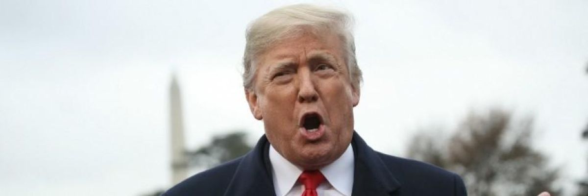 'The President Is Deranged': Critics Respond to 'Unhinged' Trump Letter Demanding Halt to Impeachment