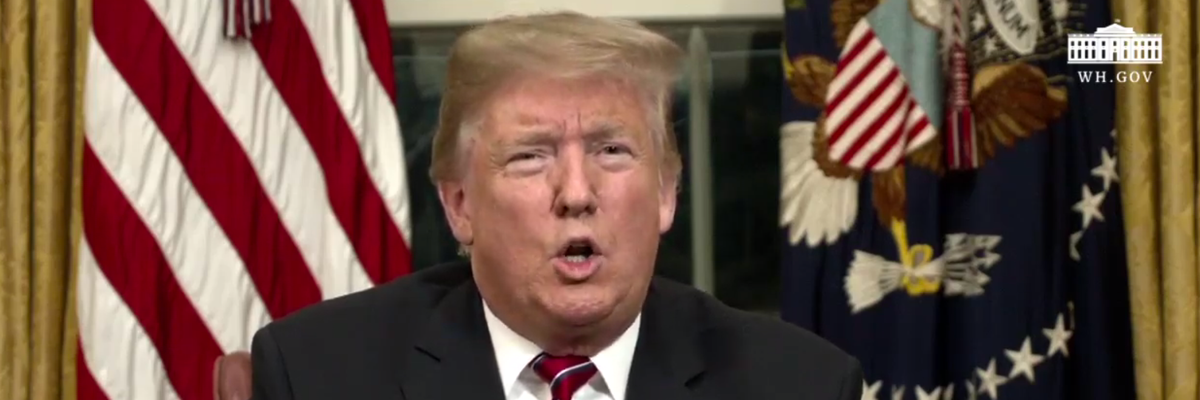 'Trump Is the National Crisis': Primetime Address Denounced as 'Bigoted, Childish Con Job' on American People